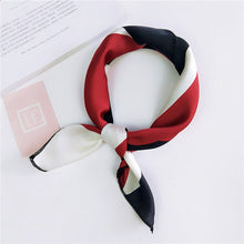 Load image into Gallery viewer, Elegant Satin  Silk Foulards