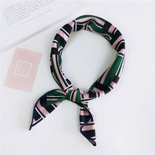 Load image into Gallery viewer, Elegant Satin  Silk Foulards