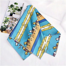 Load image into Gallery viewer, Elegant Satin  Silk Foulards
