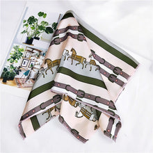 Load image into Gallery viewer, Elegant Satin  Silk Foulards