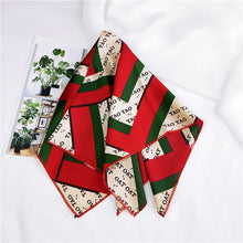 Load image into Gallery viewer, Elegant Satin  Silk Foulards