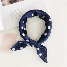 Load image into Gallery viewer, Soft Silk  Satin Square Floral  Print Foulard Accessories