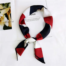 Load image into Gallery viewer, Elegant  Square Silk Foulard