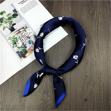 Load image into Gallery viewer, Striped  Print Silk Foulard