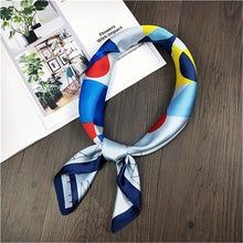 Load image into Gallery viewer, Striped  Print Silk Foulard