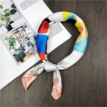 Load image into Gallery viewer, Striped  Print Silk Foulard