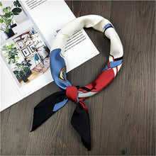 Load image into Gallery viewer, Striped  Print Silk Foulard
