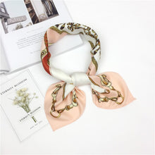 Load image into Gallery viewer, Flower Prints Silk Foulard