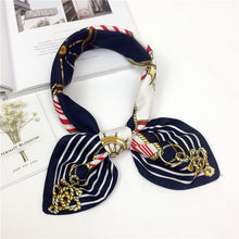 Load image into Gallery viewer, Flower Prints Silk Foulard