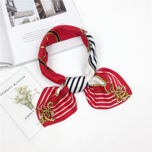 Load image into Gallery viewer, Flower Prints Silk Foulard