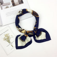 Load image into Gallery viewer, Flower Prints Silk Foulard