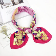 Load image into Gallery viewer, Flower Prints Silk Foulard