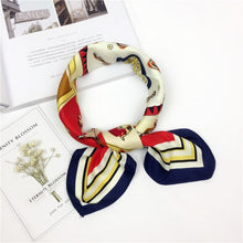 Load image into Gallery viewer, Flower Prints Silk Foulard