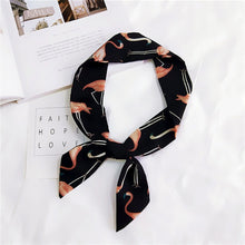 Load image into Gallery viewer, Flamingo  Pink Printed Foulard