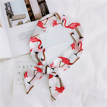 Load image into Gallery viewer, Flamingo  Pink Printed Foulard