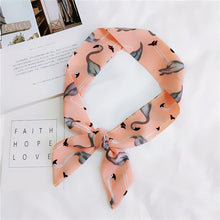 Load image into Gallery viewer, Flamingo  Pink Printed Foulard