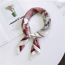 Load image into Gallery viewer, pink butterfly printed foulard